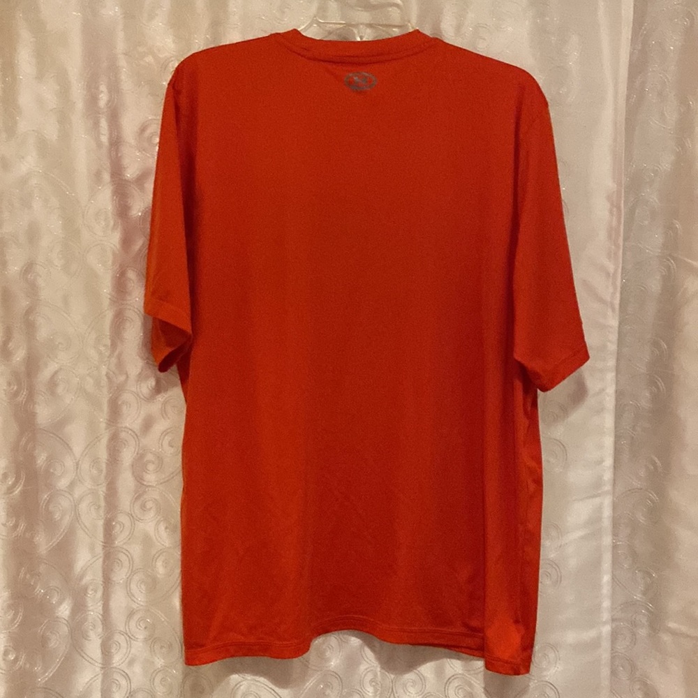 Under Armour Green Heat Gear Syracuse Orange Protect This House Shirt Mens L 🔥 - Picture 4 of 4